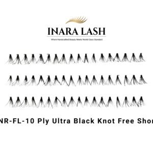 INR-FL-10 Ply Ultra Black Knot Free Short