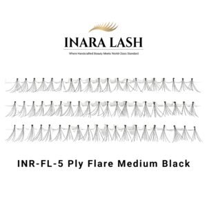 INR-FL-5 Ply Flare Medium Black
